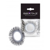 Круглое эрекционное кольцо с длинными «ресничками» - Sextaz - в Евпатории купить с доставкой