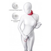 Красный ошейник с подкладкой из меха - ToyFa - купить с доставкой в Евпатории