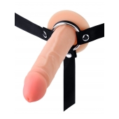 Мужской полый страпон на регулируемых ремнях - 18,5 см. - Sex Expert - купить с доставкой в Евпатории