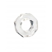 Прозрачное эрекционное кольцо в форме гайки - Sex Expert - в Евпатории купить с доставкой