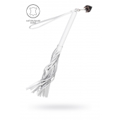 Белая кожаная плеть - 50 см. - Pecado - купить с доставкой в Евпатории