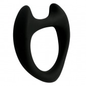 Черное эрекционное кольцо с рожками Wooomy Toro M - Adrien Lastic - в Евпатории купить с доставкой