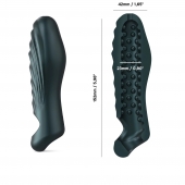 Серая силиконовая насадка на пенис с подхватом Manwan Ryzer - Manwan - в Евпатории купить с доставкой