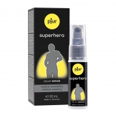 Пролонгатор-сыворотка pjur Superhero Delay Serum - 20 мл. - Pjur - купить с доставкой в Евпатории