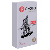 Точечные презервативы OKOTO Dotted - 12 шт. - Sitabella - купить с доставкой в Евпатории