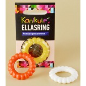 Цветное рельефное эрекционное кольцо Ellasring - Sitabella - в Евпатории купить с доставкой