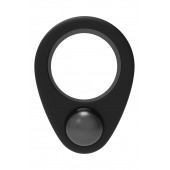 Черное эрекционное кольцо Cockring Single Weight - Dream Toys - в Евпатории купить с доставкой