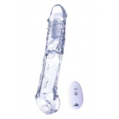 Прозрачная насадка-удлинитель Length Enhancer With Bullet с подхватом - 22,3 см. - NMC - в Евпатории купить с доставкой