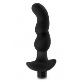 Черный вибромассажер простаты Prostate Massager 03 - 15,2 см. - Blush Novelties - в Евпатории купить с доставкой