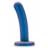 Синяя насадка с гладкой поверхностью Surrender 5.75 Inch Intermediate Pegging Dildo - 14,6 см. - Blush Novelties - купить с доставкой в Евпатории