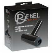 Черный мастурбатор с удобной ручкой Masturbator with 2 Functions - Orion - в Евпатории купить с доставкой