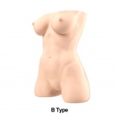 Телесный мастурбатор-торс Jessica B - Naked Factory - в Евпатории купить с доставкой