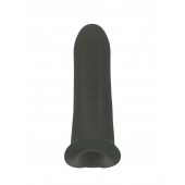 Черный фаллоудлинитель Striker - 13,5 см. - Lola Games - в Евпатории купить с доставкой