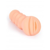 Телесный мастурбатор-вагина с эрекционными кольцами в комплекте - Sexy Girl - в Евпатории купить с доставкой