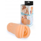 Телесный мастурбатор-вагина с рельефом на поверхности - Sexy Girl - в Евпатории купить с доставкой