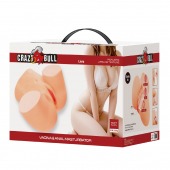 Телесный мастурбатор Liora с 2 любовными тоннелями - Baile - в Евпатории купить с доставкой