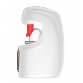 Белый мастурбатор с язычком и возвратно-поступательными движениями - Secwell - в Евпатории купить с доставкой