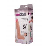 Фаллическая насадка Харнесс UNICOCK 9  - 24 см. - LOVETOY (А-Полимер) - купить с доставкой в Евпатории