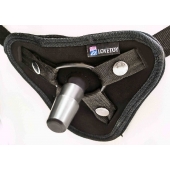 Вибрострапон с двумя насадками UniStrap - 18 и 18 см. - LOVETOY (А-Полимер) - купить с доставкой в Евпатории