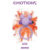 Сиреневое эрекционное виброколечко Emotions Minnie - Lola Games - в Евпатории купить с доставкой