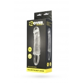 Прозрачная насадка с петлёй для фиксации - 14 см. - ToyFa - в Евпатории купить с доставкой