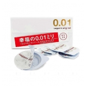 Супер тонкие презервативы Sagami Original 0.01 - 5 шт. - Sagami - купить с доставкой в Евпатории