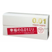 Супер тонкие презервативы Sagami Original 0.01 - 5 шт. - Sagami - купить с доставкой в Евпатории