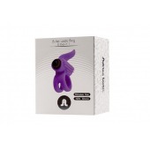 Эрекционное кольцо с подхватом мошонки и стимуляцией клитора Bullet Lastic Ring - Adrien Lastic - в Евпатории купить с доставкой