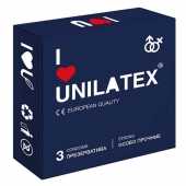 Ультрапрочные презервативы Unilatex Extra Strong - 3 шт. - Unilatex - купить с доставкой в Евпатории