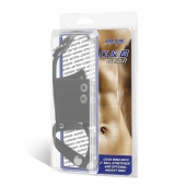 Кольцо на член и мошонку Cock Ring With 2  Ball Stretcher And Optional Weight Ring - BlueLine - в Евпатории купить с доставкой
