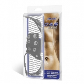 Утяжка на пенис и мошонку Cock Ring With 1.5  Ball Stretcher And Optional Weight Ring - BlueLine - купить с доставкой в Евпатории