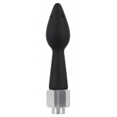Чёрная анальная насадка для душа Anal Douche Rear Splash - Orion - купить с доставкой в Евпатории