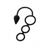 Тройное эрекционное кольцо с анальным хвостом Drop S-size - Erotist Adult Toys - в Евпатории купить с доставкой