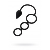 Тройное эрекционное кольцо с анальным хвостом Drop S-size - Erotist Adult Toys - в Евпатории купить с доставкой