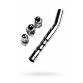 Металлический анальный душ с тремя насадками - ToyFa - купить с доставкой в Евпатории