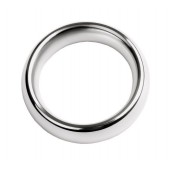 Металлическое эрекционное кольцо размера L - ToyFa - в Евпатории купить с доставкой