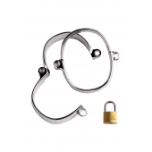 Металлический наручники с замком - ToyFa - купить с доставкой в Евпатории