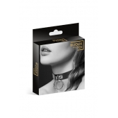 Узенький ошейник из полиуретана с кольцом - Bijoux Pour Toi - купить с доставкой в Евпатории