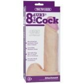 Ультрареалистичная насадка для трусиков Vac-U-Lock 8  ULTRASKYN Cock - 20,57 см. - Doc Johnson - купить с доставкой в Евпатории
