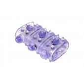 Фиолетовая насадка на пенис Rings Armour - Lola Games - в Евпатории купить с доставкой