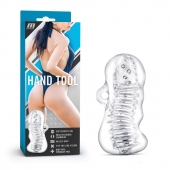 Прозрачный мастурбатор M for Men Hand Tool - Blush Novelties - в Евпатории купить с доставкой