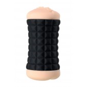 Двухсторонний мастурбатор JOS JANICE в черном цилиндре - JOS - в Евпатории купить с доставкой