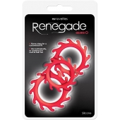 Набор из 3 красных эрекционных колец Renegade Gears - NS Novelties - в Евпатории купить с доставкой