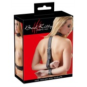 Фиксация на шею и запястья Bad Kitty Neck and Hand Restraints - Orion - купить с доставкой в Евпатории