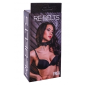 Ошейник Frea с маленьким колечком-креплением - Rebelts - купить с доставкой в Евпатории