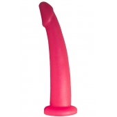 Розовый стимулятор простаты из геля - 18 см. - LOVETOY (А-Полимер) - в Евпатории купить с доставкой