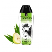 Интимный гель TOKO Pear   Exotic Green Tea с ароматом груши и зеленого чая - 165 мл. - Shunga - купить с доставкой в Евпатории