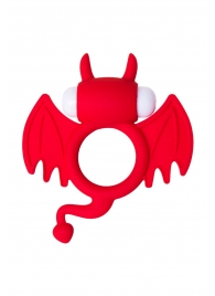 Красное эрекционное кольцо на пенис JOS COCKY DEVIL - JOS - в Евпатории купить с доставкой