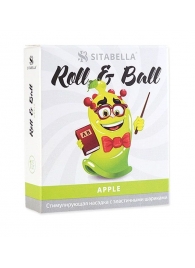 Стимулирующий презерватив-насадка Roll   Ball Apple - Sitabella - купить с доставкой в Евпатории