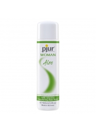 Лубрикант на водной основе pjur WOMAN Aloe - 100 мл. - Pjur - купить с доставкой в Евпатории